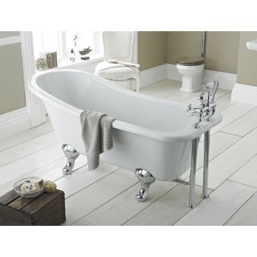 Hudson Reed Brockley Freestanding Bath - Pride Leg Set (1700mm)