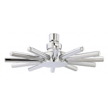 Hudson Reed Cloudburst 230mm Fixed Shower Head Chrome