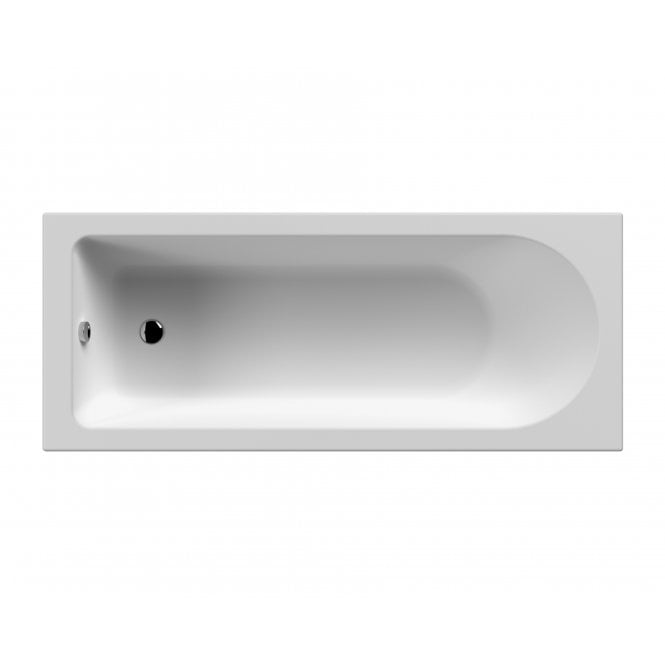 Hudson Reed  Eternalite Round Single Ended Bath 1700 x 750mm White BMON014