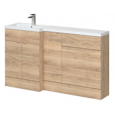 Hudson Reed Fusion 1500mm Left Hand Combination CBI3013
