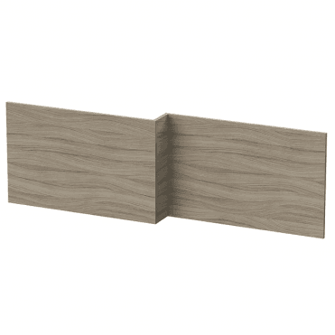 Hudson Reed Fusion Driftwood 1700mm Shower Bath Front Panel