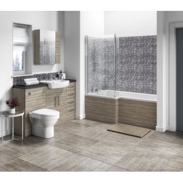 Hudson Reed Fusion Driftwood 300mm Base Unit - Compact