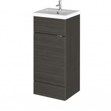 Hudson Reed Fusion Hacienda Black 400mm Vanity Unit & Basin