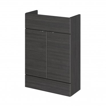 Hudson Reed Fusion Hacienda Black 600mm Vanity Unit - Compact