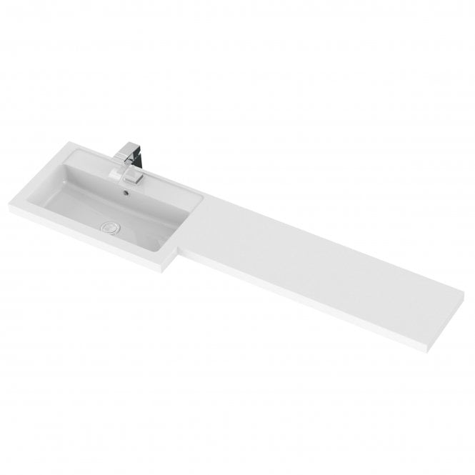 Hudson Reed  Gloss Grey 1500mm Combination