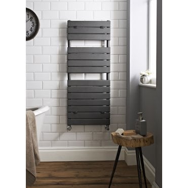 Hudson Reed Heated Towel Rail Anthracite HLA35