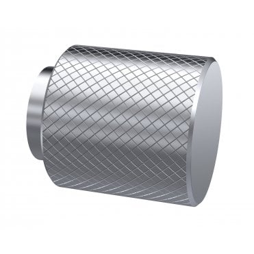 Hudson Reed Indented Round Knob Chrome H114