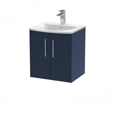 Hudson Reed Juno 500mm Wall Hung 2-Door Vanity & Basin 4 JNU2921G