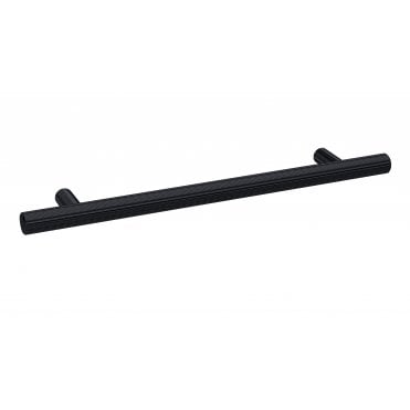 Hudson Reed Knurled Bar Handle 160mm Matt Black H021