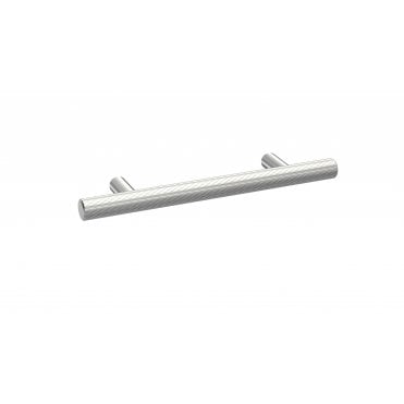 Hudson Reed Knurled Bar Handle 96mm Satin Chrome H010