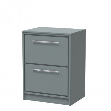 Hudson Reed Lille 600mm Floor Standing 2-Drawer Vanity with Worktop LIL2333W