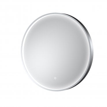 Hudson Reed Mensa Polished Chrome Frame LED Mirror - 600mm LQ743