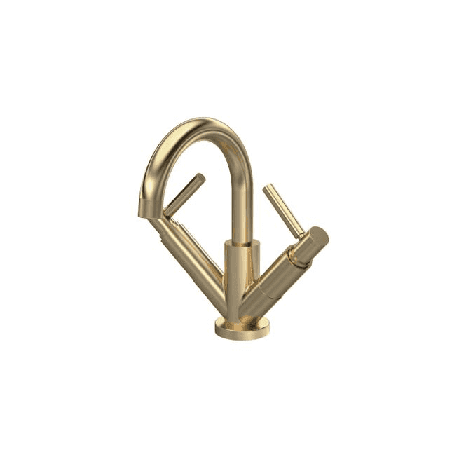 Hudson Reed  Mono Basin Mixer Brushed Brass TEL815