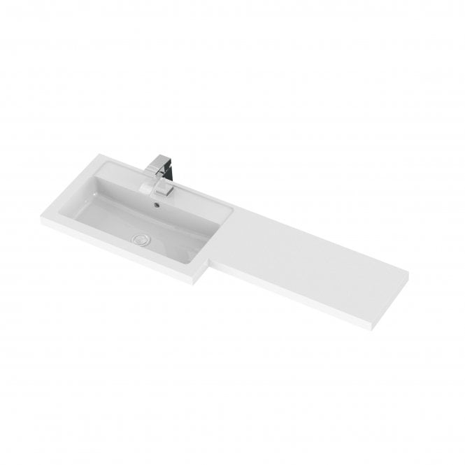 Hudson Reed  Natural Oak 1200mm Left Hand Combination