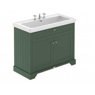 Hudson Reed Old London 1000mm 2-Door Unit & Classic Fireclay Basin 3TH LOF838