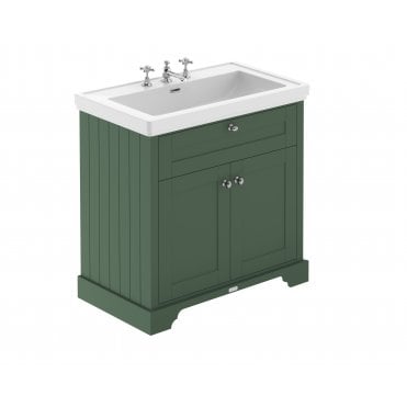 Hudson Reed Old London 800mm 2-Door Vanity & Classic Basin 3TH LOF836