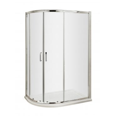 Hudson Reed Pacific Pacific 1000 x 800mm Offset Quadrant AQU108H3