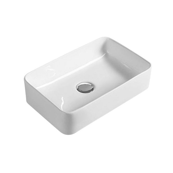 Hudson Reed  Rectangular Vessel White NBV179
