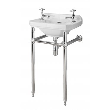 Hudson Reed Richmond 515mm Cloakroom Basin (2 Tap Hole)