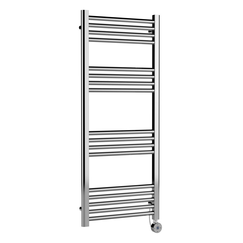Hudson Reed Radiator Hudson Reed Round Straight Towel Radiator 1200x500 MTY360