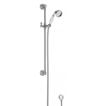 Hudson Reed Slider Rail Kit Chrome > White  A3211