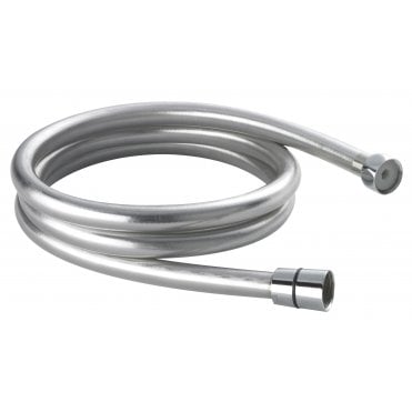 Hudson Reed Smooth Silver Shower Chrome Flex