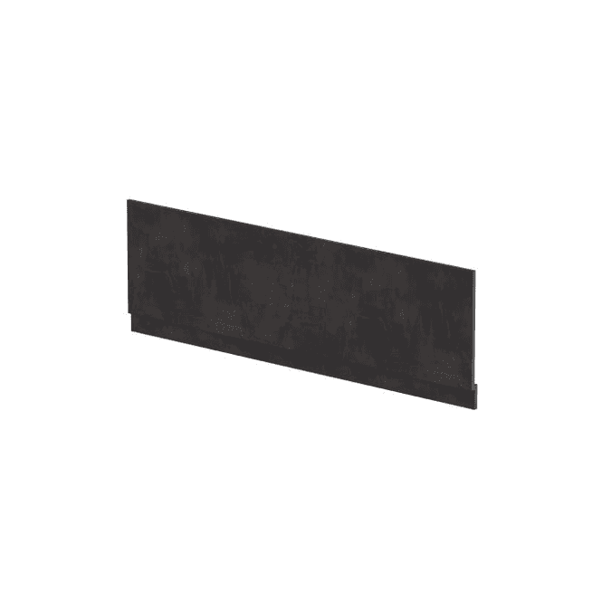 Hudson Reed  Straight Front Panel & Plinth (1800mm) Metallic Slate MPC2607