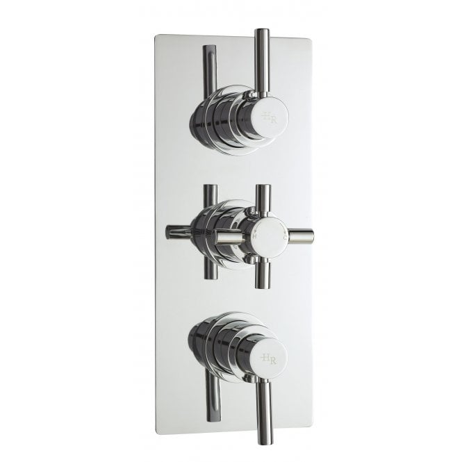 Hudson Reed  Triple Thermostatic Shower Valve With Diverter Chrome A3023