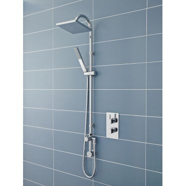 Hudson Reed Worth Shower Kit Chrome A3116