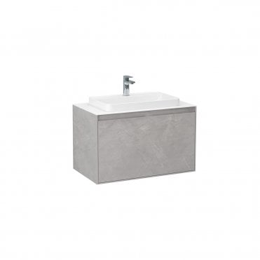 Arco 800mm single drawer cabinet in Slate