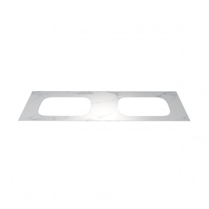 IMEX Arco Quartz 1600 White Marble Worktop