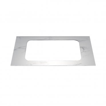 Arco Quartz 800 White Marble Worktop