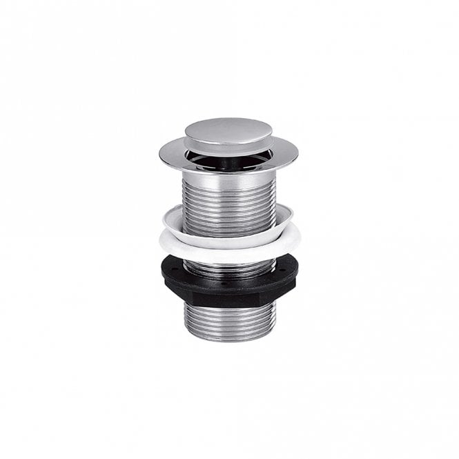 IMEX Basin clicker small dome Chrome waste unslotted