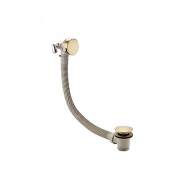 Bath filler waste and overflow Brushed Brass