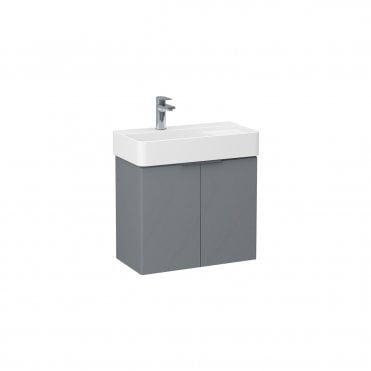 Blade 600x310mm Wall Mounted Matt Grey Cabinet