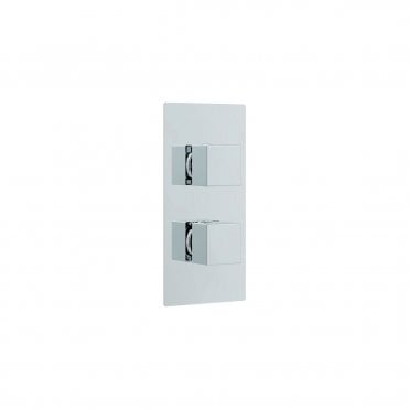Bloque2 single outlet two handle concealed valve