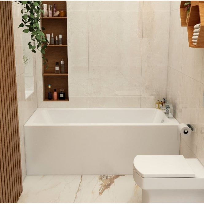 IMEX  Cast Reinforced Quadro 1500x700 Single Ended Bath