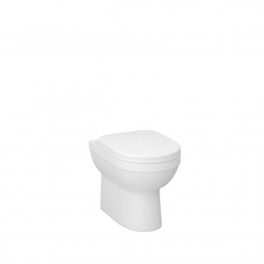 Ivo Back to Wall WC Pack - Pan + Soft Close Seat
