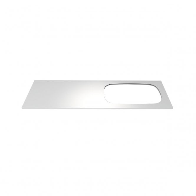 IMEX Liberty Quartz solid white 8mm thick  worktop