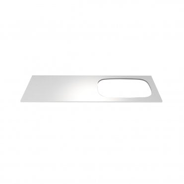 Liberty Quartz solid white 8mm thick  worktop