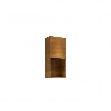 Liberty wall storage cabinet in Cherry Walnut