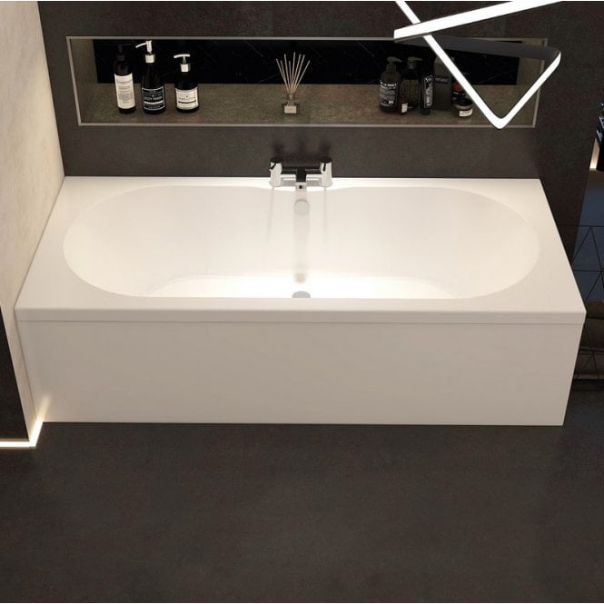 IMEX  Premiercast Multi layer Reinforced Wave 1800x800 Double Ended Bath