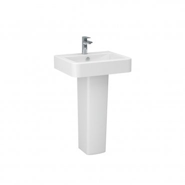 Quadro Basin & Full Pedestal Set