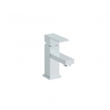 Quadro mono small basin mixer incl clicker waste