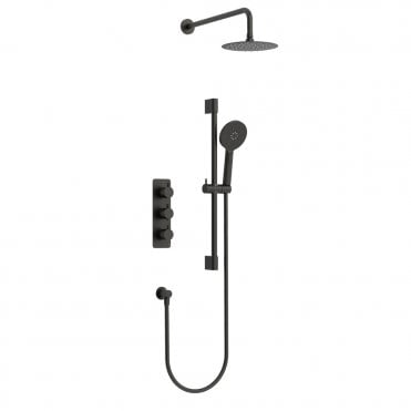 Ravine 3 handle, dual diverter concealed thermostatic valve