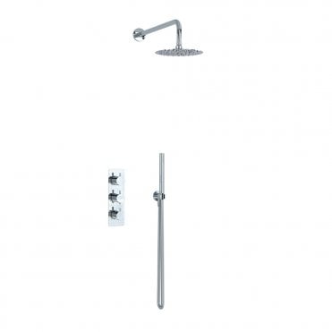 Ravine 3 handle triple diverter concealed thermostatic valve