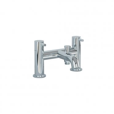 Ravine bath shower mixer in Chrome (Incl hose, handset and wall bracket)