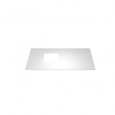 Ravine Quartz 900 Solid White Worktop