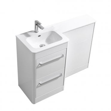 Imex Suburb 1100mm Double Drawer Combination Pack With Basin