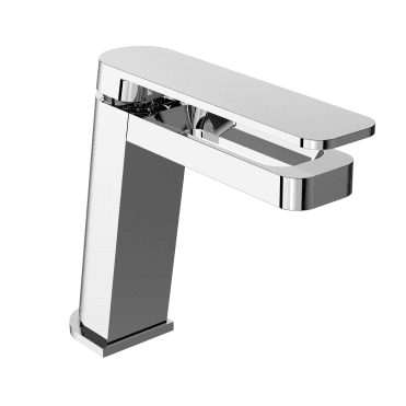Axel Single Lever Monobloc Basin Mixer - Chrome Handle